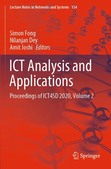 bokomslag ICT Analysis and Applications