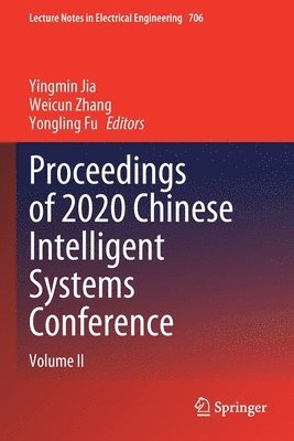 Proceedings of 2020 Chinese Intelligent Systems Conference 1