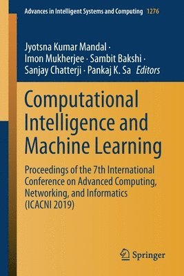 Computational Intelligence and Machine Learning 1