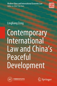 bokomslag Contemporary International Law and China's Peaceful Development