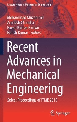 bokomslag Recent Advances in Mechanical Engineering