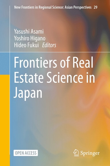 bokomslag Frontiers of Real Estate Science in Japan