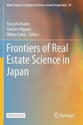 bokomslag Frontiers of Real Estate Science in Japan