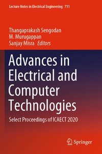 bokomslag Advances in Electrical and Computer Technologies