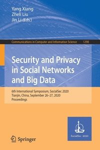 bokomslag Security and Privacy in Social Networks and Big Data