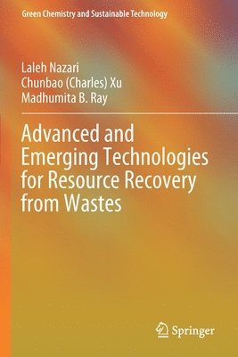 bokomslag Advanced and Emerging Technologies for Resource Recovery from Wastes