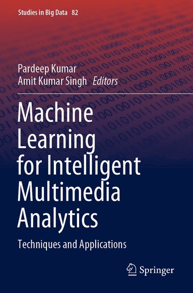 bokomslag Machine Learning for Intelligent Multimedia Analytics