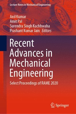 bokomslag Recent Advances in Mechanical Engineering