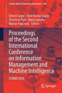 bokomslag Proceedings of the Second International Conference on Information Management and Machine Intelligence
