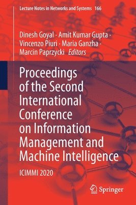 Proceedings of the Second International Conference on Information Management and Machine Intelligence 1