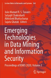 bokomslag Emerging Technologies in Data Mining and Information Security