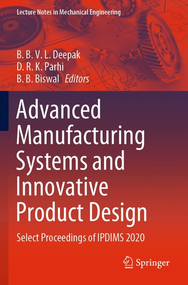 bokomslag Advanced Manufacturing Systems and Innovative Product Design