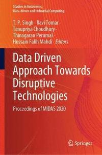 bokomslag Data Driven Approach Towards Disruptive Technologies