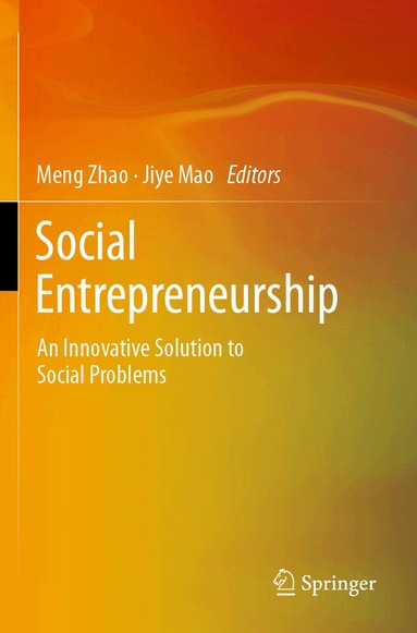Meng Zhao, Jiye Mao - Social Entrepreneurship, Häftad