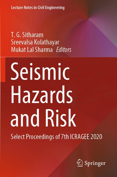 bokomslag Seismic Hazards and Risk