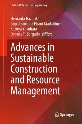 bokomslag Advances in Sustainable Construction and Resource Management