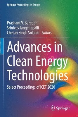 Advances in Clean Energy Technologies 1