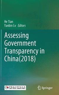 bokomslag Assessing Government Transparency in China(2018)