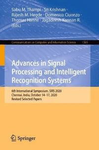 bokomslag Advances in Signal Processing and Intelligent Recognition Systems