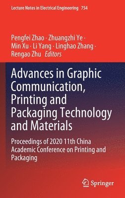 Advances in Graphic Communication, Printing and Packaging Technology and Materials 1