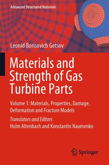 bokomslag Materials and Strength of Gas Turbine Parts