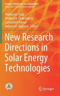 bokomslag New Research Directions in Solar Energy Technologies