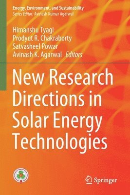 bokomslag New Research Directions in Solar Energy Technologies