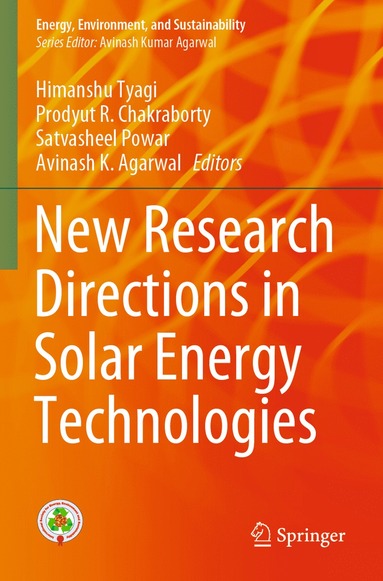 bokomslag New Research Directions in Solar Energy Technologies