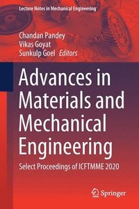 bokomslag Advances in Materials and Mechanical Engineering