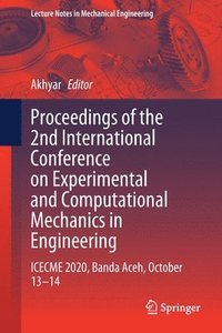 bokomslag Proceedings of the 2nd International Conference on Experimental and Computational Mechanics in Engineering