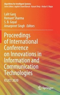 bokomslag Proceedings of International Conference on Innovations in Information and Communication Technologies