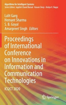 bokomslag Proceedings of International Conference on Innovations in Information and Communication Technologies