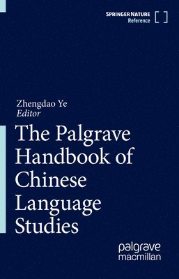 bokomslag The Palgrave Handbook of Chinese Language Studies