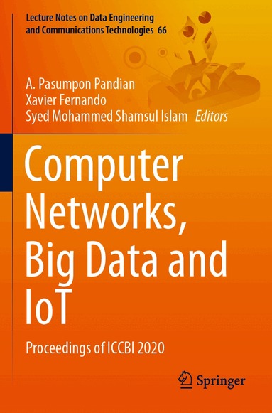 A.Pasumpon Pandian, Xavier Fernando, Syed Mohammed Shamsul Islam - Computer Networks, Big Data and IoT, Häftad