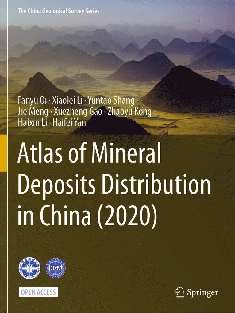 Atlas of Mineral Deposits Distribution in China (2020) 1