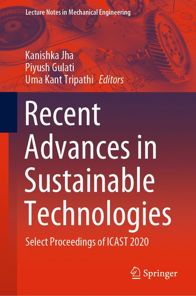 bokomslag Recent Advances in Sustainable Technologies