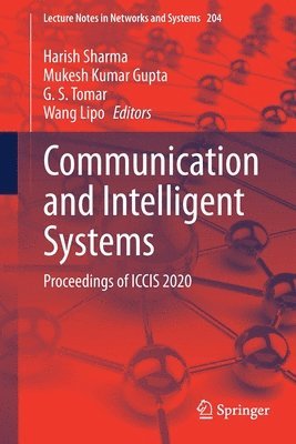 bokomslag Communication and Intelligent Systems