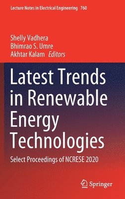 bokomslag Latest Trends in Renewable Energy Technologies