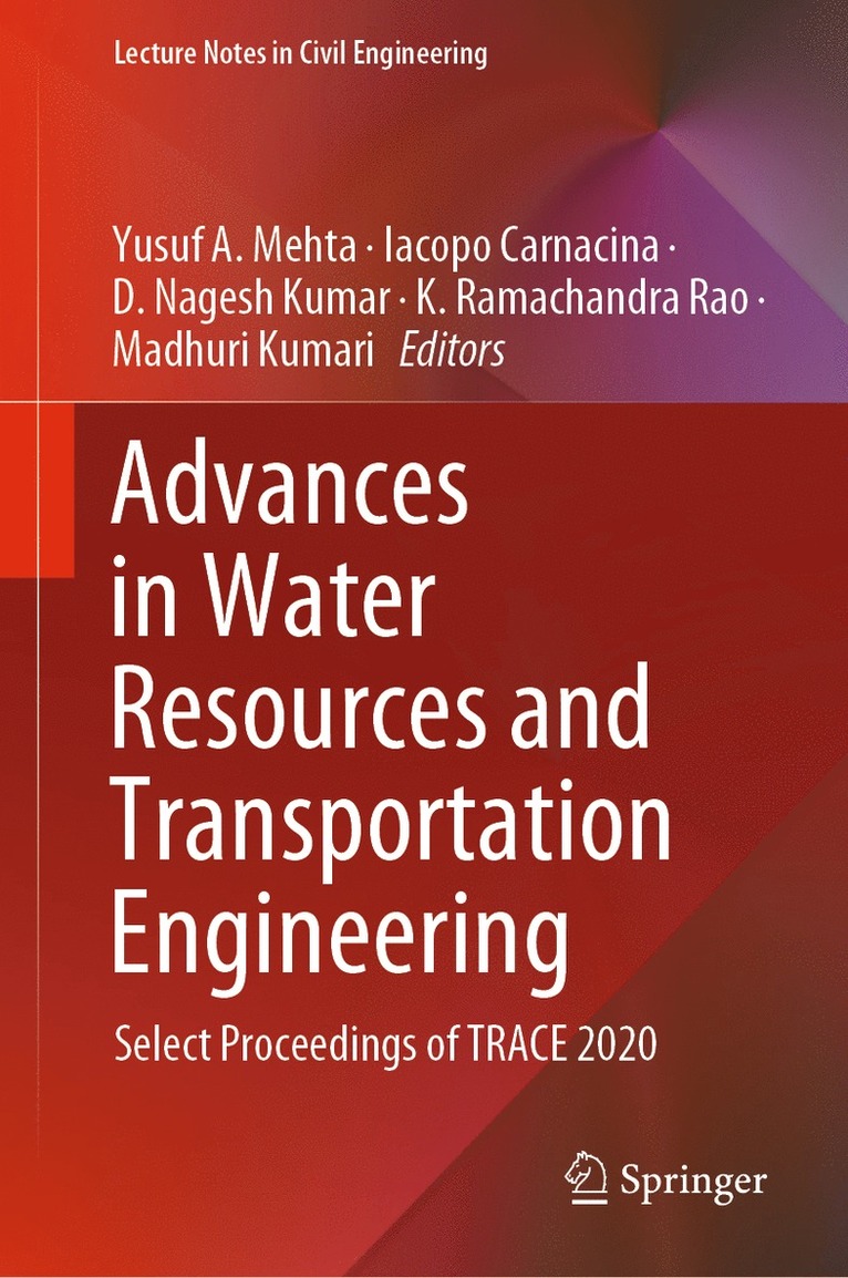 Advances in Water Resources and Transportation Engineering 1