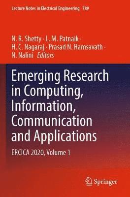 bokomslag Emerging Research in Computing, Information, Communication and Applications