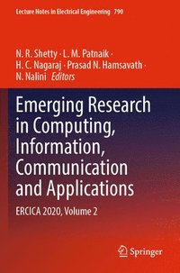 bokomslag Emerging Research in Computing, Information, Communication and Applications