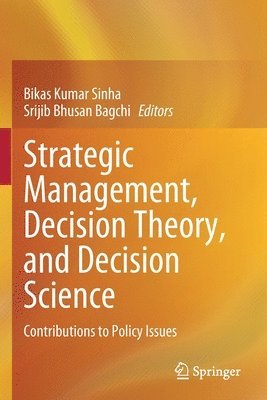 bokomslag Strategic Management, Decision Theory, and Decision Science