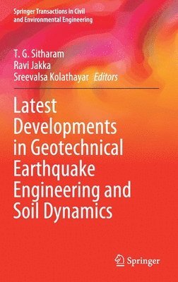 Latest Developments in Geotechnical Earthquake Engineering and Soil Dynamics 1