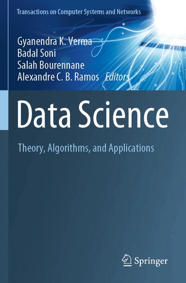 Gyanendra K. Verma, Badal Soni, Salah Bourennane, Alexandre C. B. Ramos - Data Science, Häftad