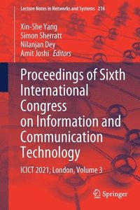 bokomslag Proceedings of Sixth International Congress on Information and Communication Technology