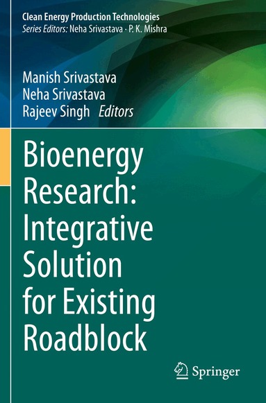 Manish Srivastava, Neha Srivastava, Rajeev Singh - Bioenergy Research: Integrative Solution for Existing Roadblock, Häftad