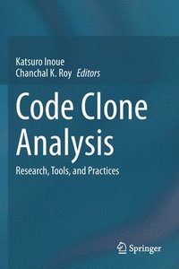 bokomslag Code Clone Analysis