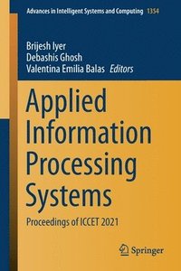 bokomslag Applied Information Processing Systems