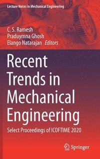 bokomslag Recent Trends in Mechanical Engineering