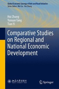bokomslag Comparative Studies on Regional and National Economic Development